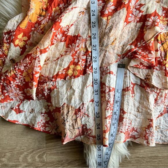 Minkpink Azar Ruched Floral Midi Skirt - Picture 7 of 10